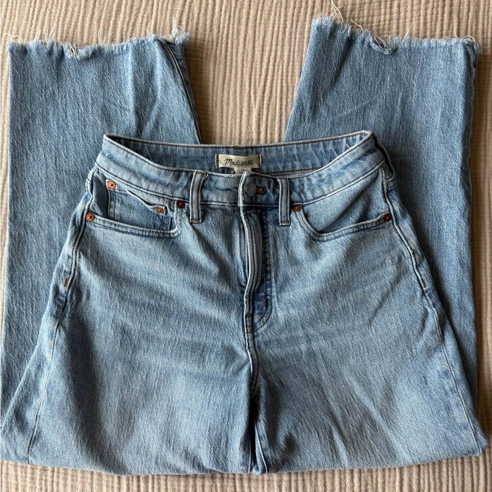 Madewell Curvy Perfect Vintage Wide-Leg Crop Jean
